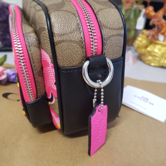 NWT Coach Court Floral Crossbody - Picture 7 of 11